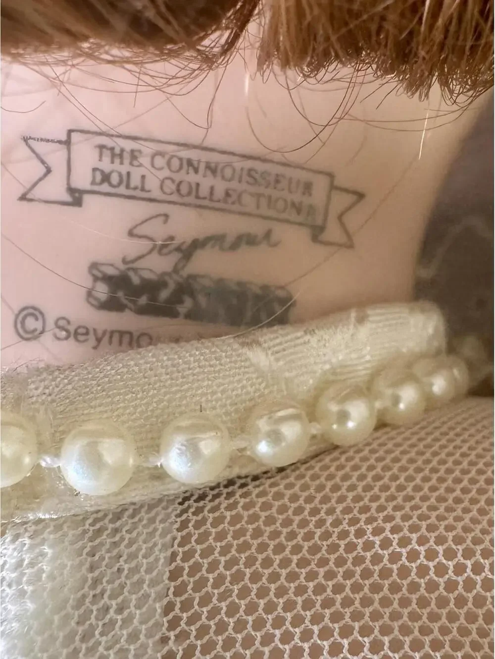 seymour‎ mann porcelain bride doll connoisseur collection wedding doll